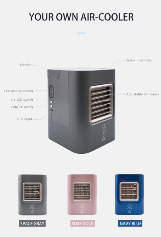 Personal Mini Air Cooler TECHDesign Hardware Solution